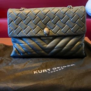 Kurt Geiger London XXL Kensington Quilted Leather Shoulder Bag
